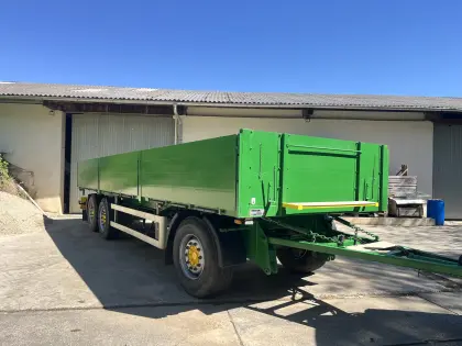3-Achser LKW-Anhänger Pritsche Kisten Ballenwagen