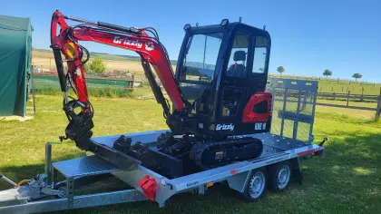 Minibagger Grizzly KME18