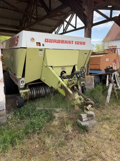Claas Quadrant 1200 Bastler/Export