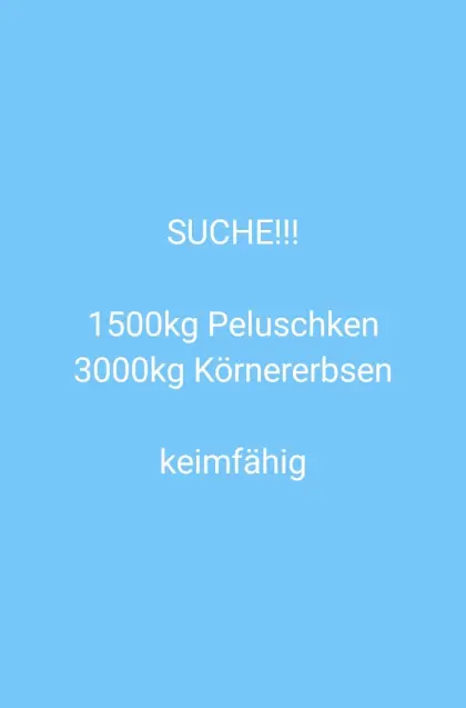 Suche Erbsen