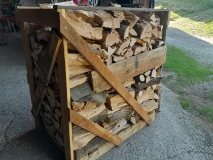 Buchenholz 33 cm