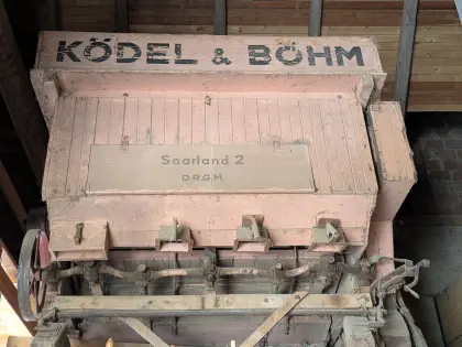 Dreschmaschine Ködel & Böhm Saarland 2