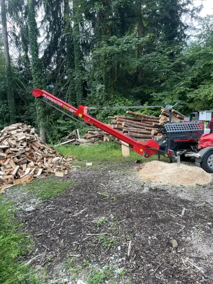 Holzspalten
