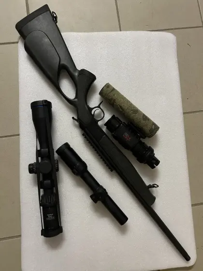 Bergara BA13 TD, Komplettpaket für Jagd und Nachtansitz