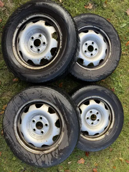VW T5/T6 Stahlfelgen 16“ mit Winterreifen