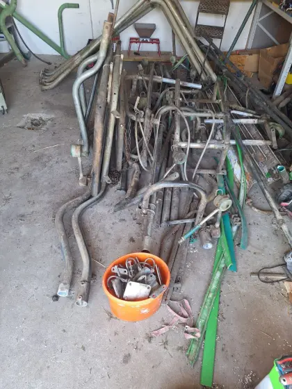 Melkgerüst 2x4 Fischgräten