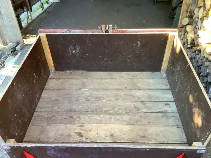 Traktor-Mulde