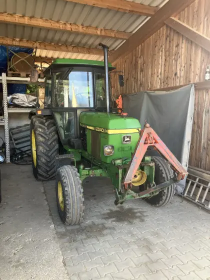 John Deere 2040 zu verkaufen, Fronthydraulik, Frontzapfwelle