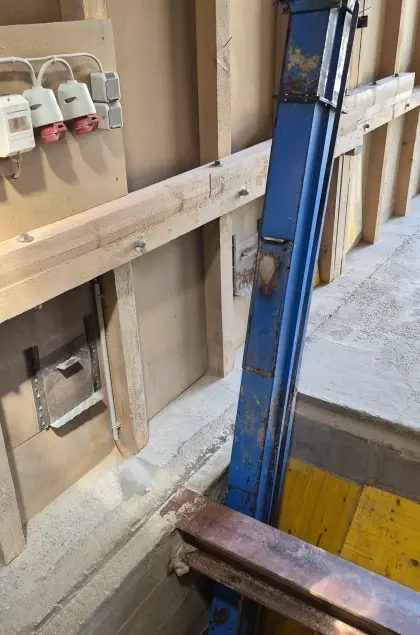 Getreideelevator samt Vorreiniger