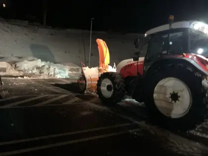 Schmidt Schneefräse VFZ 245 für Traktor Unimog