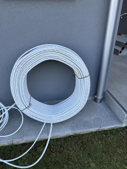 Rohre für Fußbodenheizung Uponor Klett MLCP Red Pipe