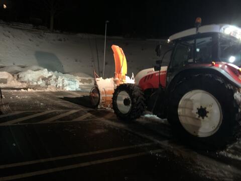 Schmidt Schneefräse VFZ 245 für Traktor Unimog