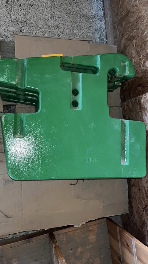 600 kg John Deere Gewicht