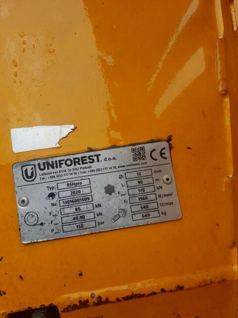 Seilwinde Uniforest 8,5 t