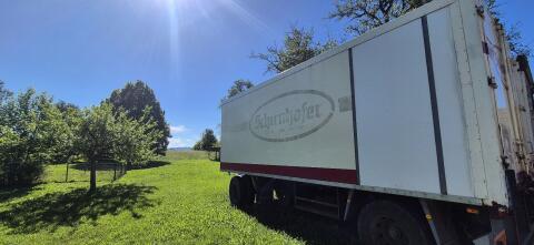 Lkw-Kühlanhänger für Traktor
