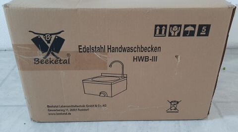 Beeketal Handwaschbecken III - neu, Modell: HWB-III
