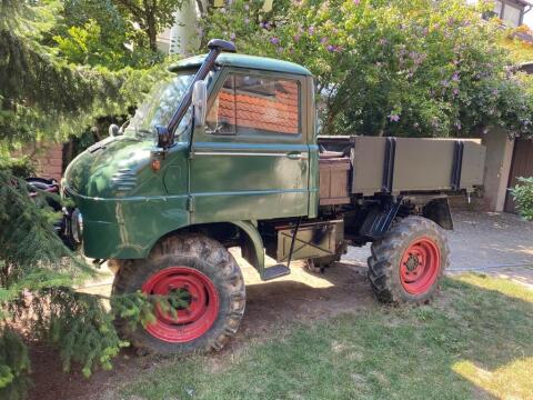 Unimog 411 Agrar, Seilwinde, restauriert, Typ 411.120
