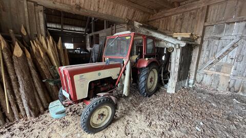 Warchalowski Oldtimer-Traktor mit Kabine, fahrbereit, Motor WT 32 B