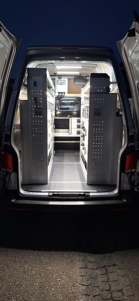 Bott Regalsystem für VW T5/T6 LR Hochdach