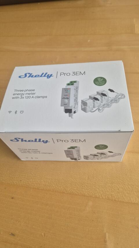 Stromzähler Shelly Pro 3EM
