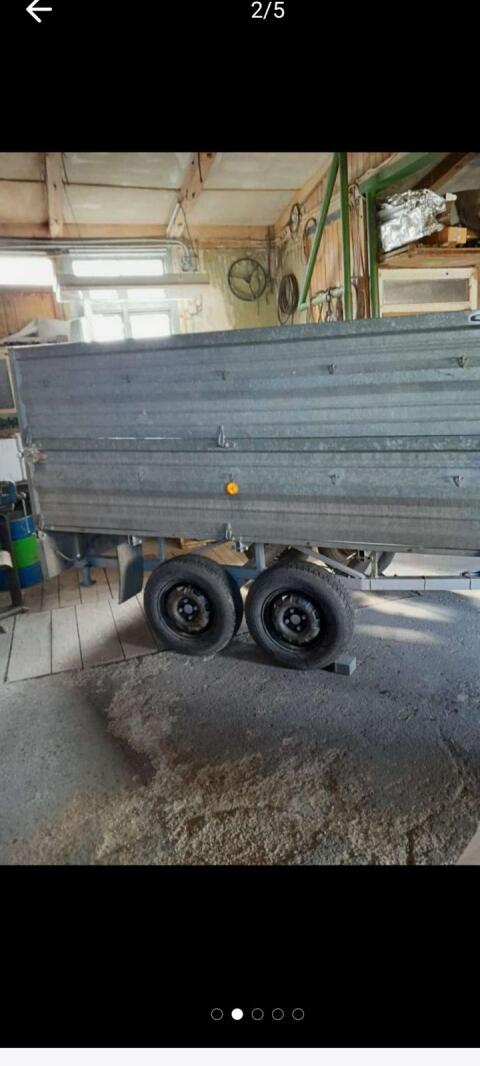 Tandemachse Anhänger, Eigenbau