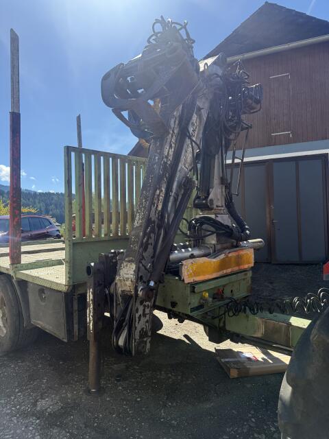 Penz Kran 5.500 H mit Greifer und Rotator, sofort verfügbar