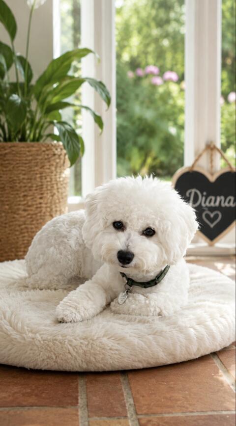 Bichon Frisé Hündin, 2 Jahre