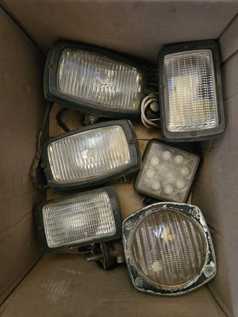 7 Arbeitsscheinwerfer LED Halogen