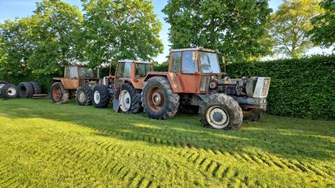 3x Steyr 8160
