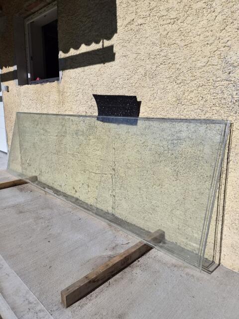 Zwei Glasplatten