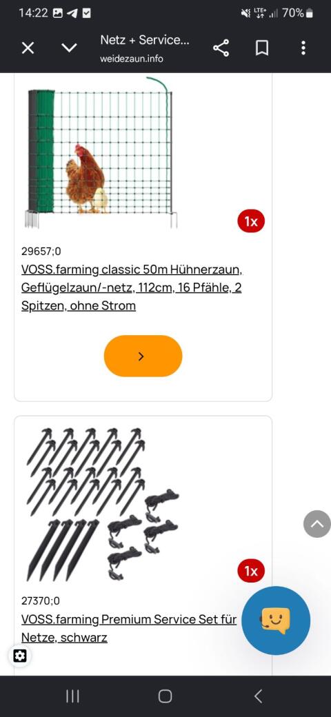 Hühnerzaun