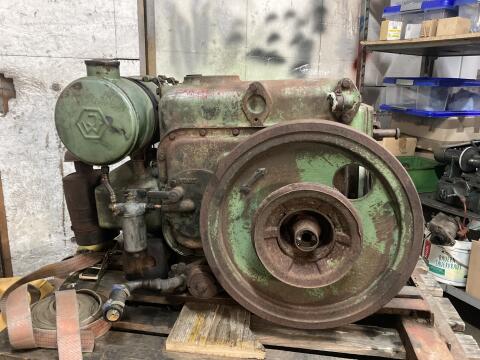 Dieselmotor Standmotor JW8 8 PS BHKW Stationärmotor Aggregat