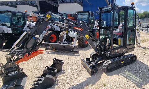 Minibagger E19 neu zu vermieten - Bobcat E19
