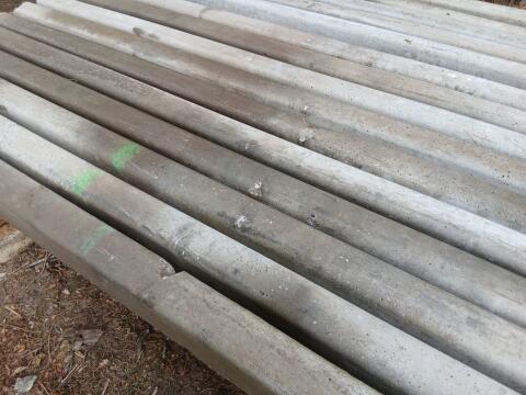 Betonsäulen, Betonpfähle, Zaunstempel