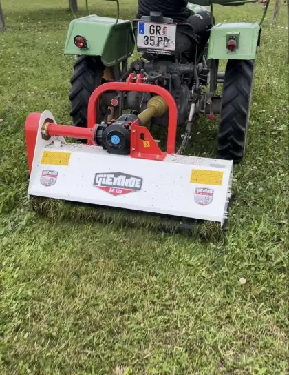 Mulcher für Kleintraktor, Giemme EG125