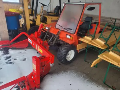 Bucher TM 850 Mäher, Doppelmesser, Gebirgsmäher