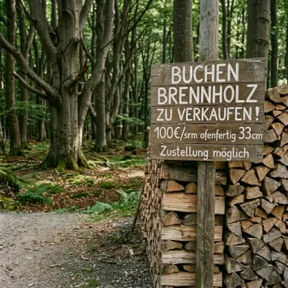Buchen-Brennholz