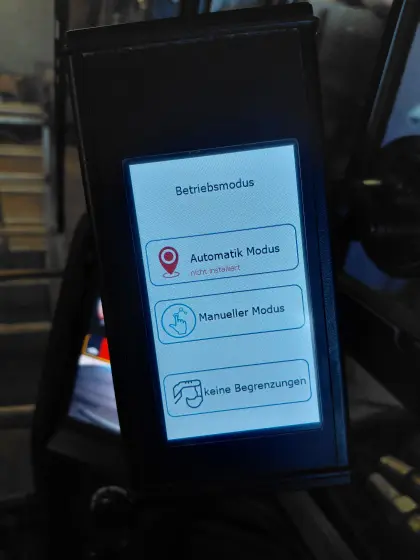Hub- und Schwenkbegrenzung Logtronics ET 90