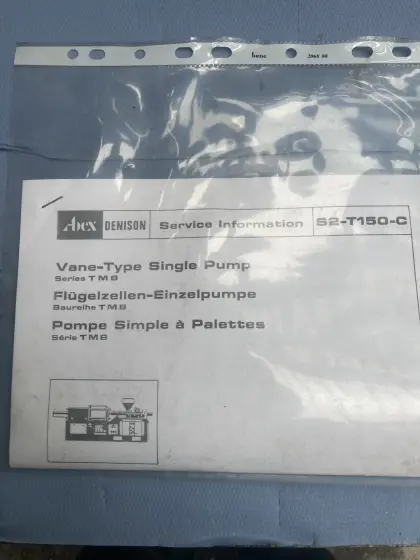 Hydr.pumpe mit Antriebsflansch DENISON TMB 006 21R1