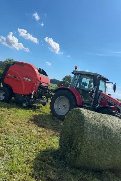 Lohnpressen, Heu, Stroh, Silage, Kuhn VB3165 OC23