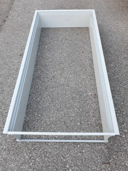 Doppelfalzzarge 90 x 200