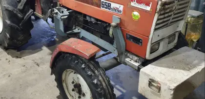 Steyr Frontladerkonsole mit Gewicht Steyr 658