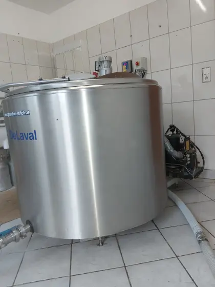 Milchtank, Kühltank, ca. 1.400 l DeLaval DXO