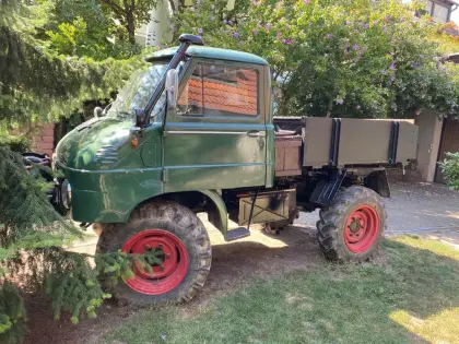 Unimog 411 Agrar, Seilwinde, restauriert, Typ 411.120