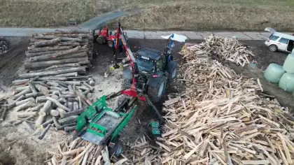 Holzspalten