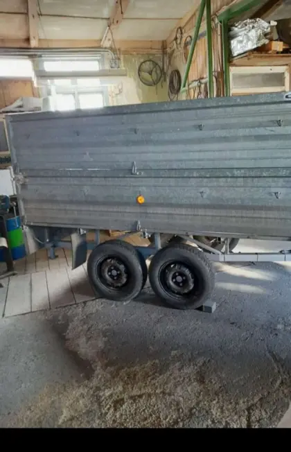 Tandemachse Anhänger, Eigenbau