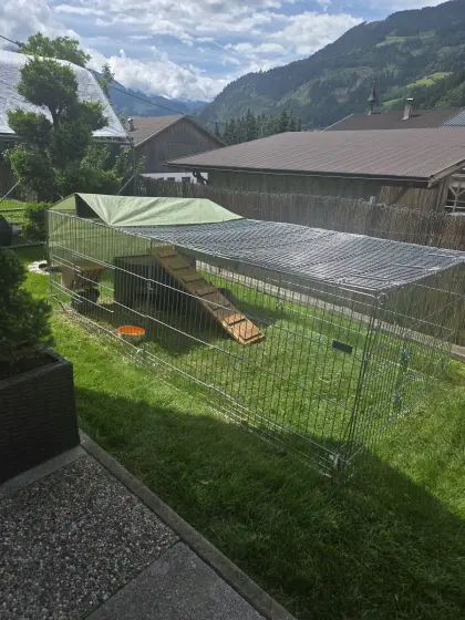 Freilaufgehege Kaninchen