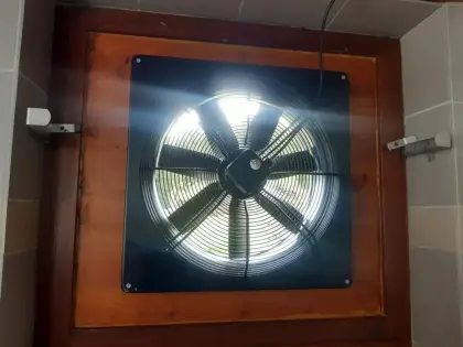 Stalllüfter, Stallventilator Ziehl Abegg