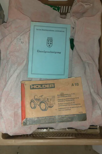 Holder A18, Kleintraktor, Weingarten-Traktor