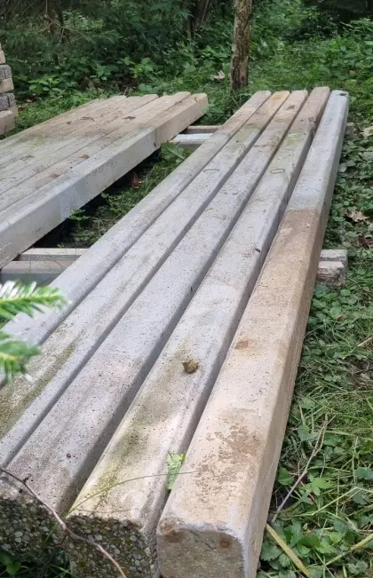 Ecksäulen Weingarten Beton
